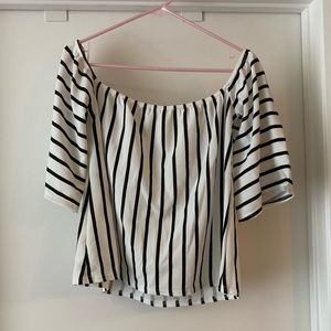 Off the shoulder blouse